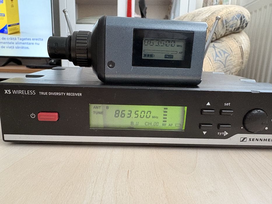 Sennheiser Skp 100 wireless system (nu akg, shure)