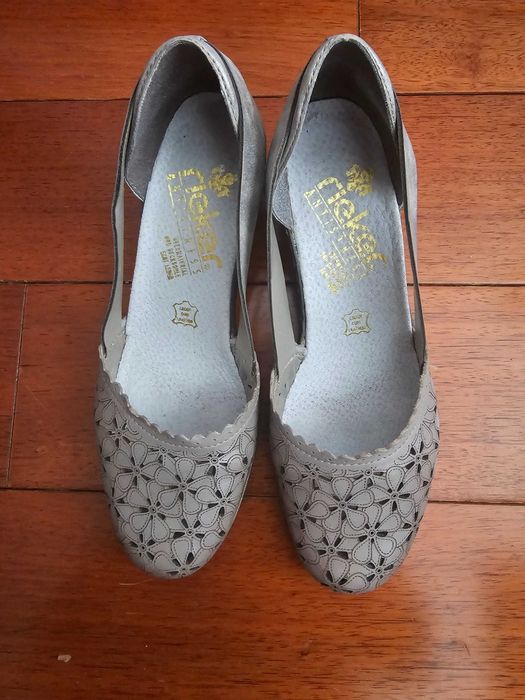 Pantofi de damă Rieker cu toc confortabil
