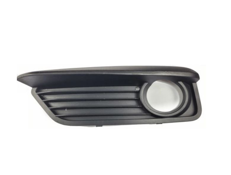 Grila bara fata BMW Seria 1 (F20), 05.2015-06.2019 model Sport, partea Stanga, inchis; cu gaura pentru lampa de ceata