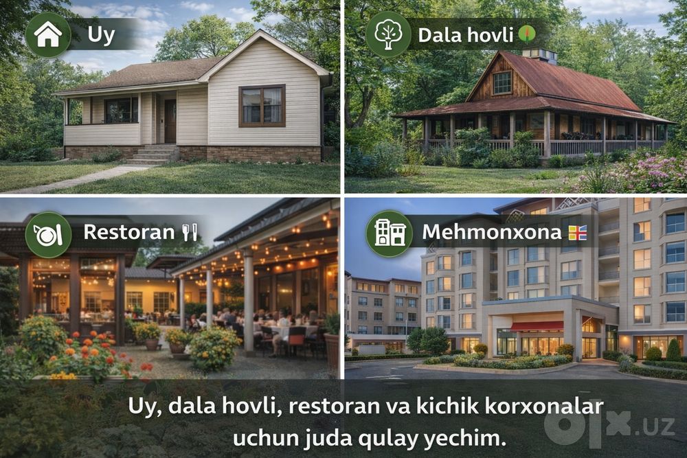 Био септик замонавий канализатсия гарантия 50 йил