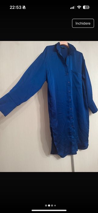 Camasa stil rochita satin