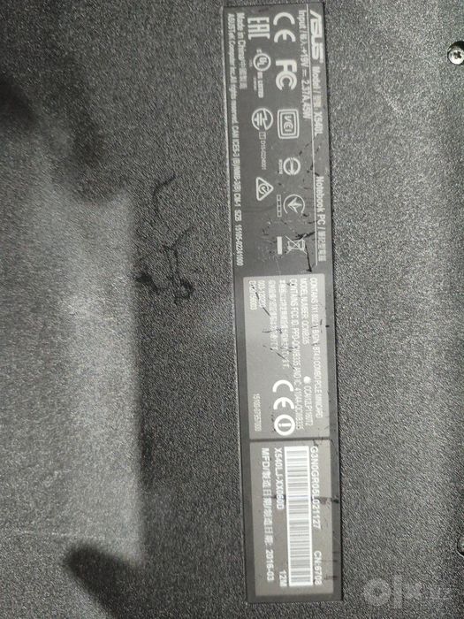 ASUS X540LJ У компьютера сломан