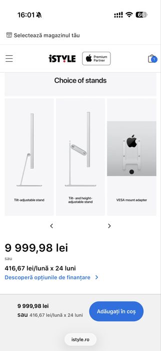 Apple Studio Display 27” 5K Nanotexture + VESA Mount - Cutie