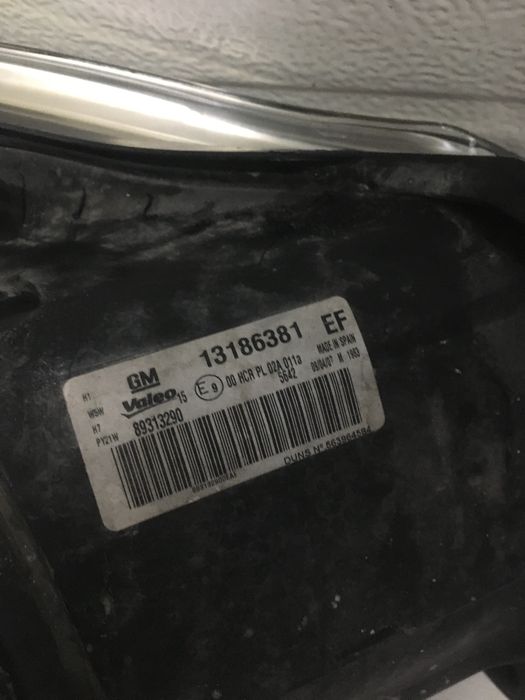 Far Stinga Opel Corsa D. 2006-2011. Volan stinga.