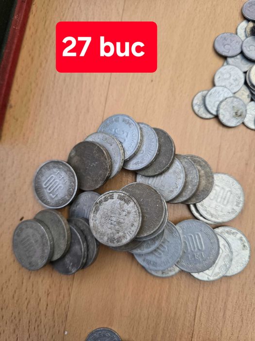 467 de monezi vechi România, nu sunt curățate