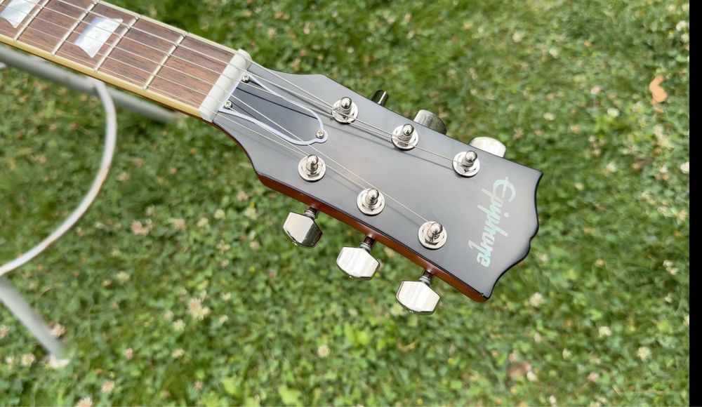 Epiphone Kirk Hammett "Greeny" Les Paul Standard китара с кейс