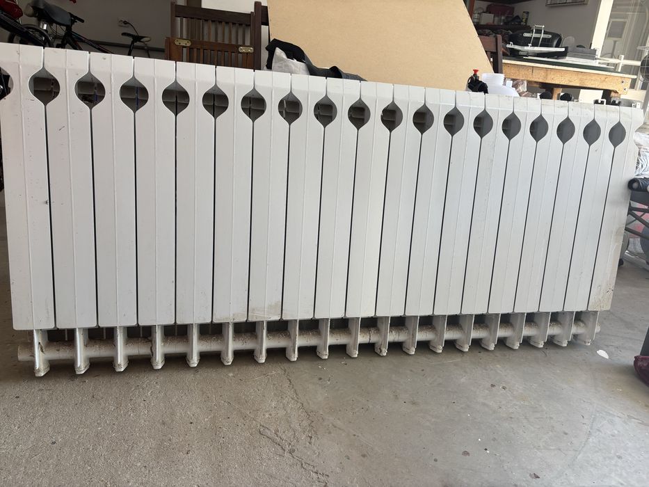 Calorifer din aluminiu, 19 elemenți, nemontat, 70cm/152cm