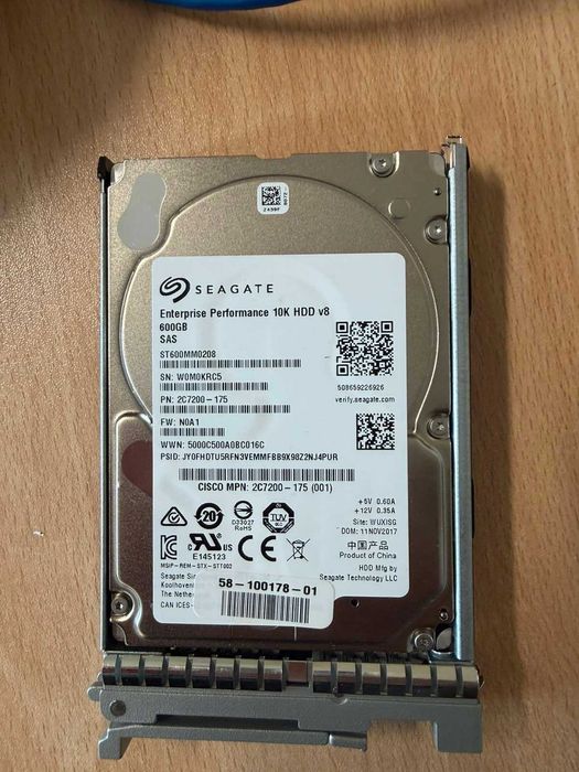 Seagate 600GB 10K SAS 2.5" 6Gb/s Enterprise HDD хард диск
