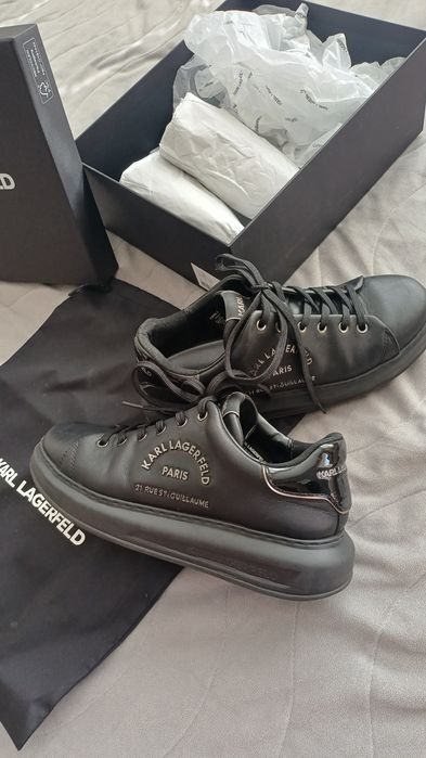 Сникърси  Karl Lagerfeld номер 41 естествена кожа