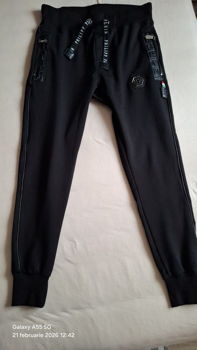 Pantaloni de trening sport negri