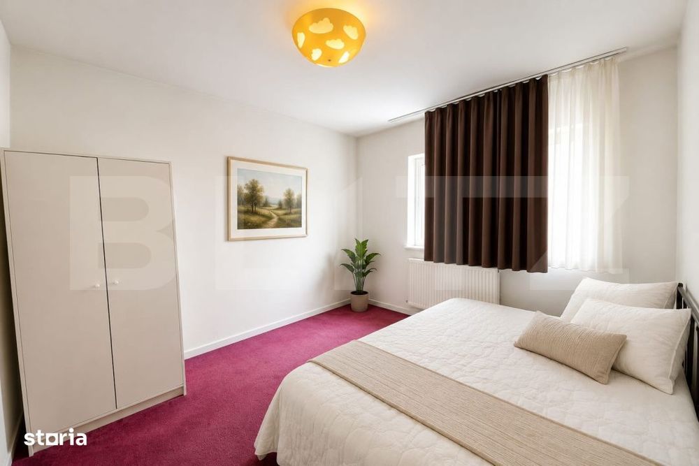 Apartament 3 camere, 2 dormitoare, etaj intermediar cu lift, Bl Indepe