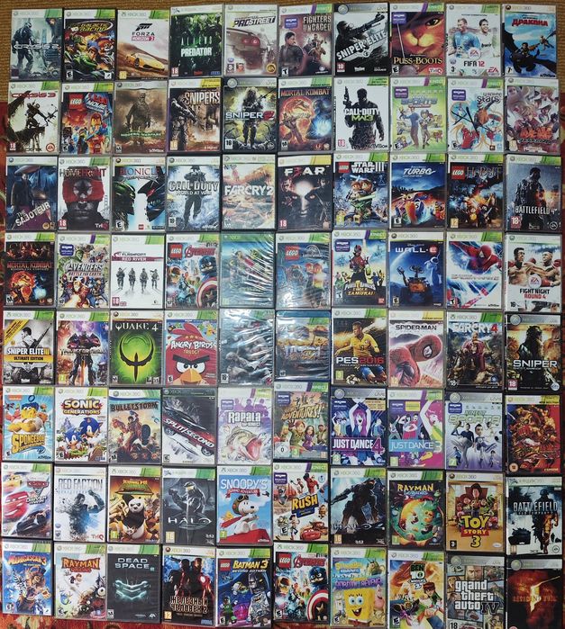 Диски с играми для xbox360, LT3.0
