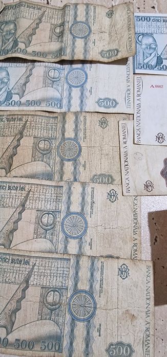 De vânzare bancnote și monede vechi
6 bancnote Ctin Brâncuși din decem