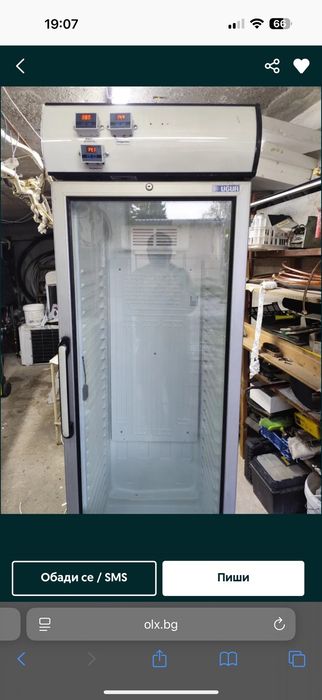 Хладилници белия е още с найлона сушилна за месо и колбаси