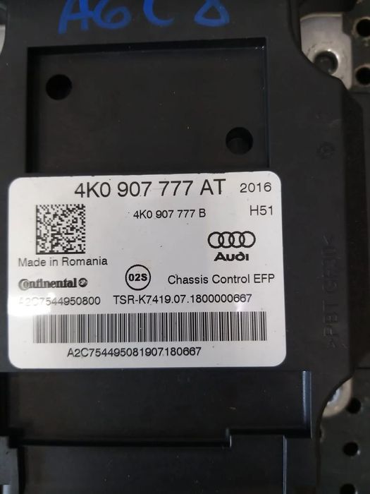 Modul control suspensie pneumatica audi a6 c8 4k 4k0907777 a2c7544950800