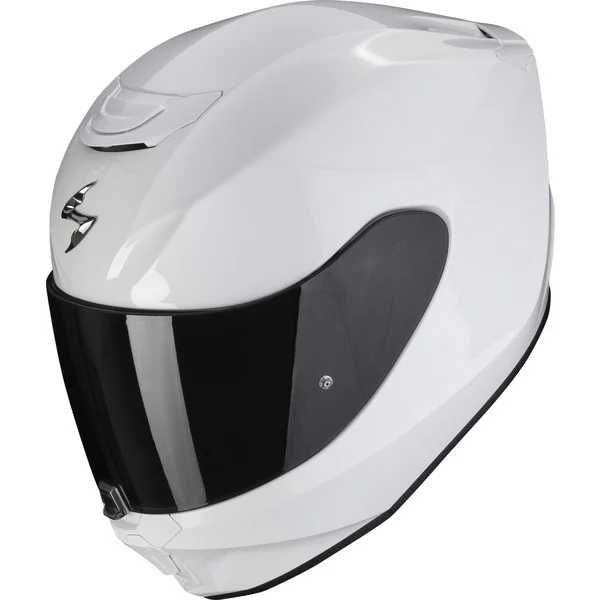 casca moto scorpion EXO 391 solid white