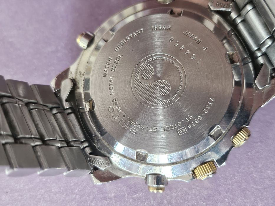 Seiko sports 150m cronograph alarm