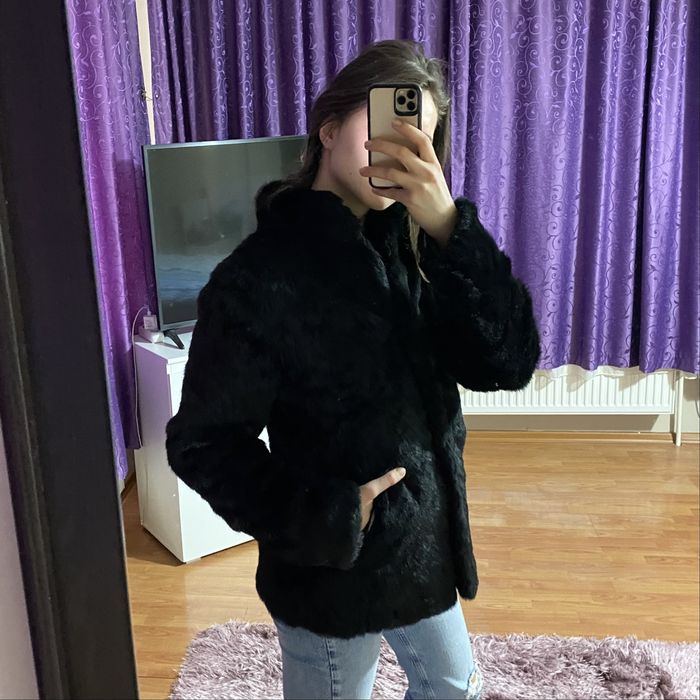 Haina de blana naturala de iepure