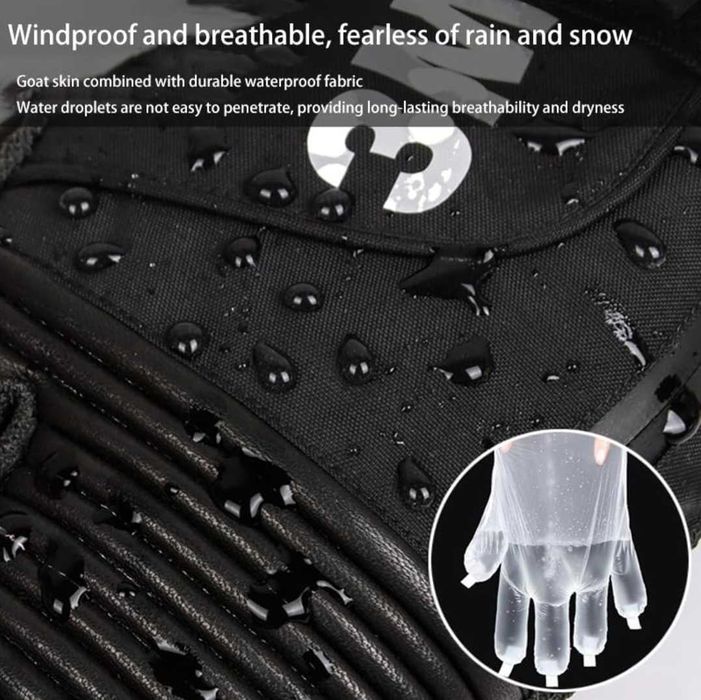 Manusi 3M Thinsulate schi ski sky unisex calde maro M si negre L