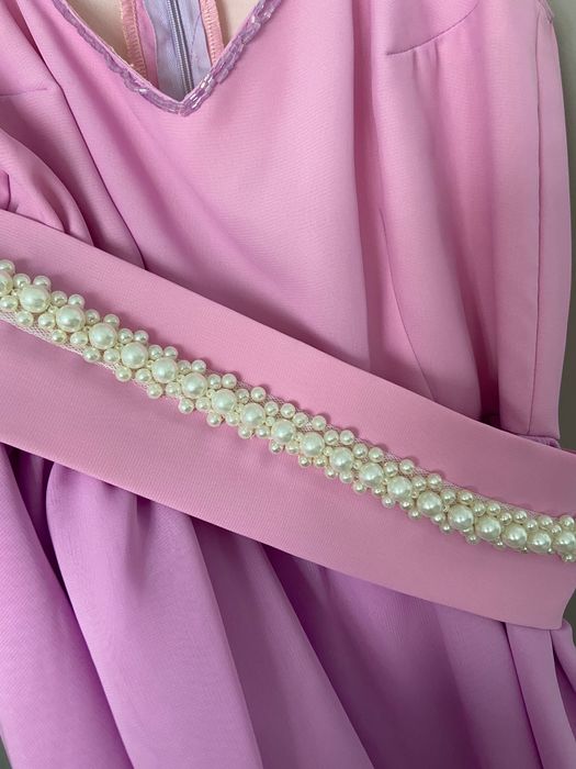 rochie nunta/ocazie cu mărgele mărimea 36