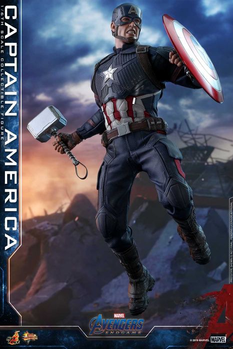Колекционерска фигурка Hot Toys Avengers: Endgame Captain America