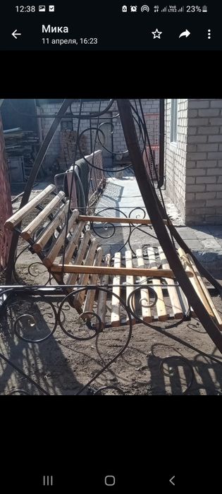 Продам качелю уличную