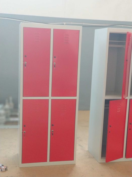 Раздевальный шкаф металлический