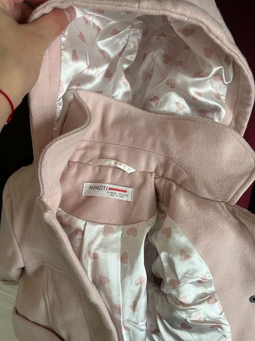 Детско пролетно есенно палто размер 80 - 1 годинка за момиче