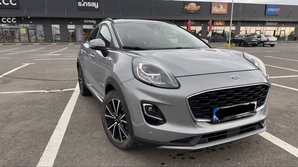 Ford Puma Titanium 1.0 EcoBoost MHEV 125 CP | 34.000 km | Proprietar unic | În garanție până în 2028