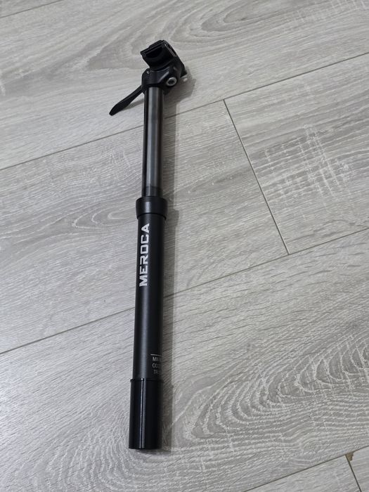 Tijă șa dropper hidraulică MEROCA 27.2mm, 125mm, fără cablu, 400mm