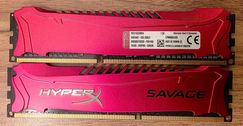 RAM DDR3 1600MHz 4 GB 8GB