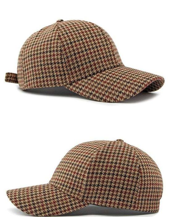 Стильные мужские кепки в клетку