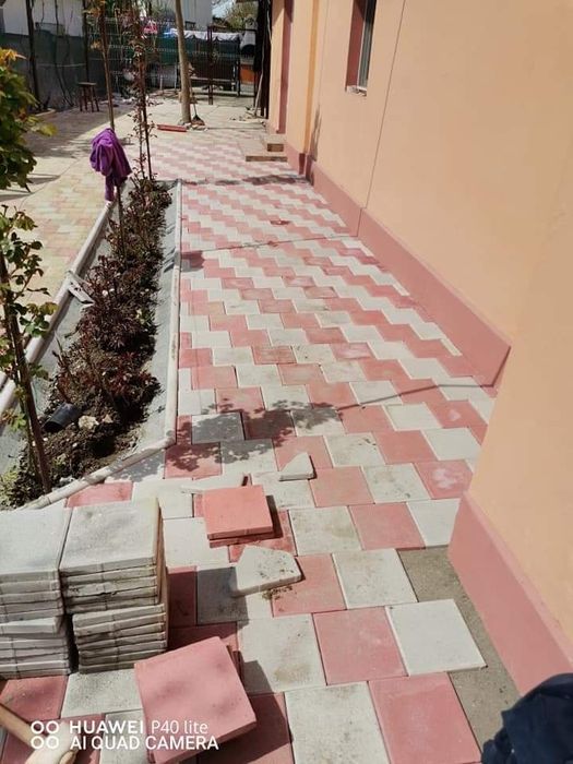 Pavaje model Combi Striat de la 39lei mp Montaj Pavele Transport Dale