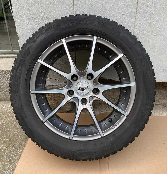 Зимни гуми Lassa Snoways 4 215 55 R16 с джанти AEZ 7Jx16EH2+ ET35 5x112x16"