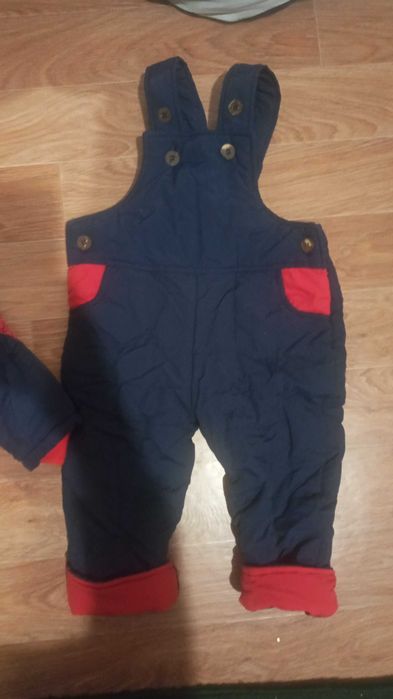 Зимняя куртка с комбинезоном