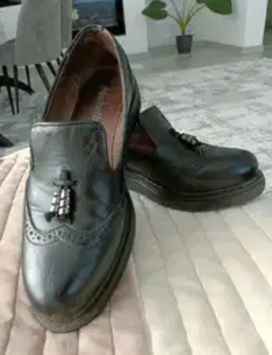 Pantofi piele naturala