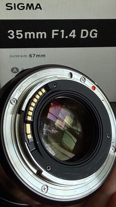 Sigma Art 35mm f1.4 dg for Canon