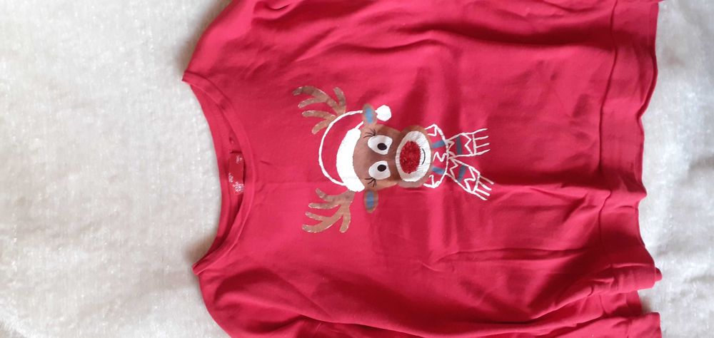 Коледен пуловер на Next,размер 40 и коледен пуловер размер XS