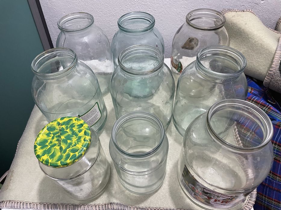 стеклянные банки б/у