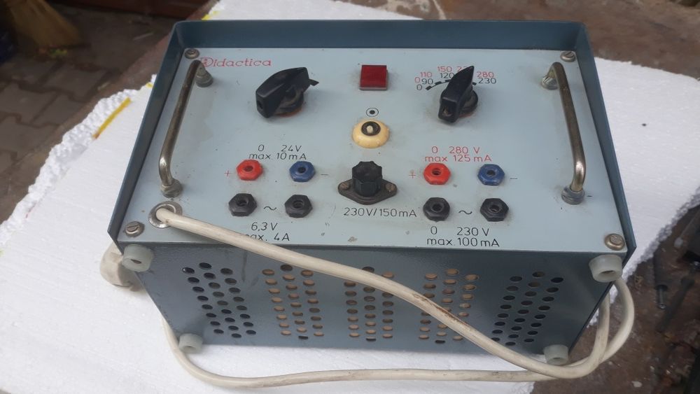 Vând transformator și redresor de curent