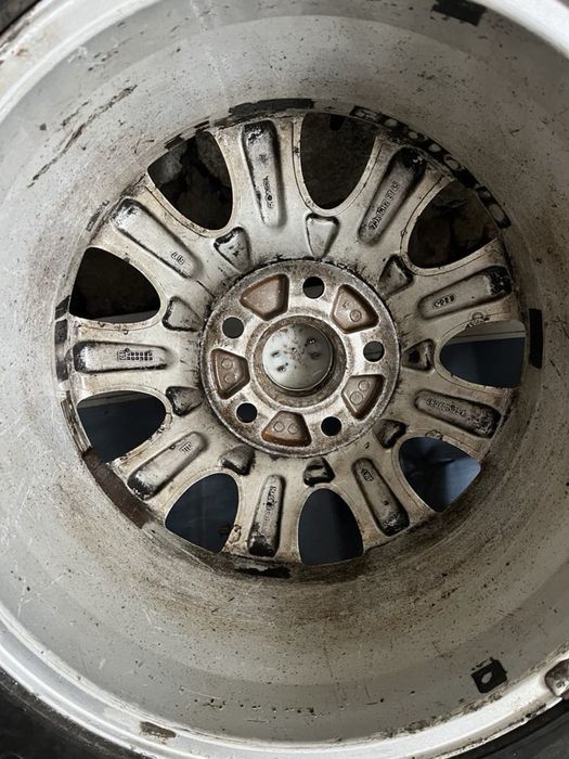 4 броя,Лети джанти 16 със зимни гуми 205/55/16