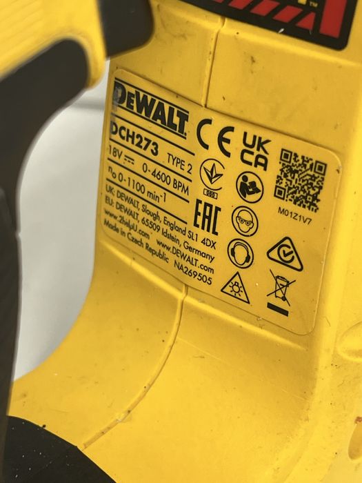 Dewalt DCH 273 rotopercutor