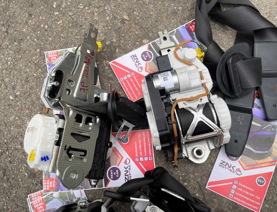 VW Touareg 7p set centuri siguranta  presafe / kit airbag  plansa bord