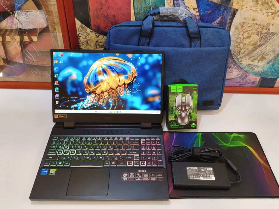 Acer Nitro 5 Core i5-12 SSD512GB ОЗУ16ГБ Ноутбук Мощный Игравой нитро