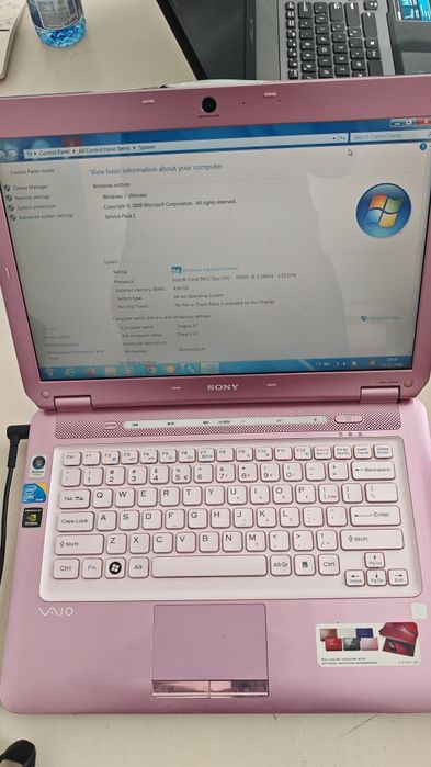 Laptop Sony Vaio