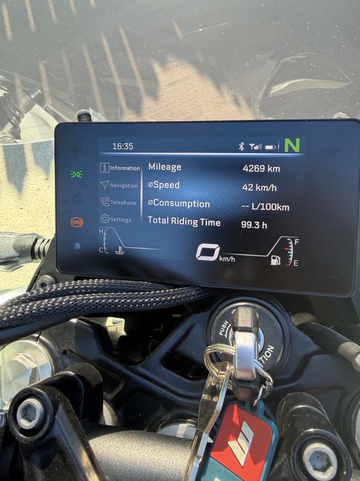 CFMOTO 650NK parbriz fumuriu