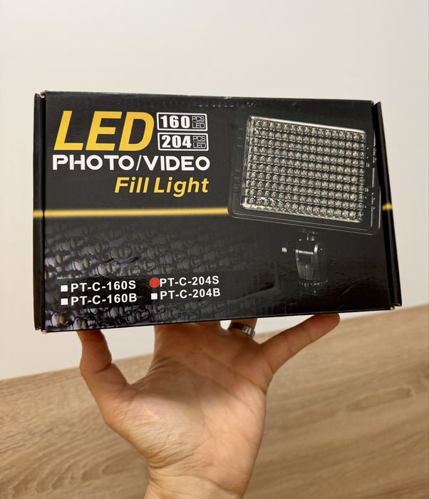Lampa video Neewer LED-204 Video Light | Bestlight Phantom PT-C-204S