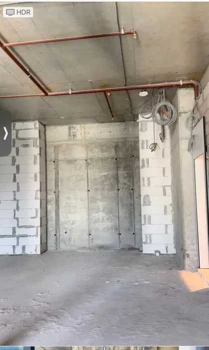 Nest One А блок 2/7/51 коробка 59м2 квартира продается: вид во двор