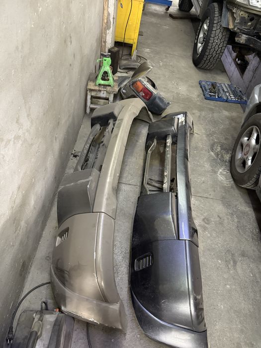 Бампер Ниссан Патрол У61 дорестайлинг