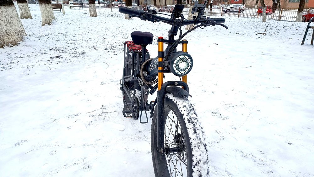 Bicicletă Electrică Burchda R5 PRO Puternică Stare Foarte Bună